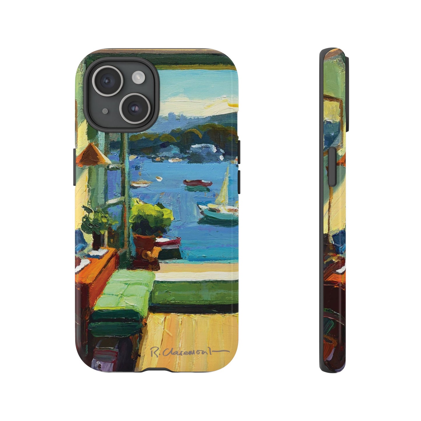 "Lavender Bay" Richard Claremont Original Phone Case