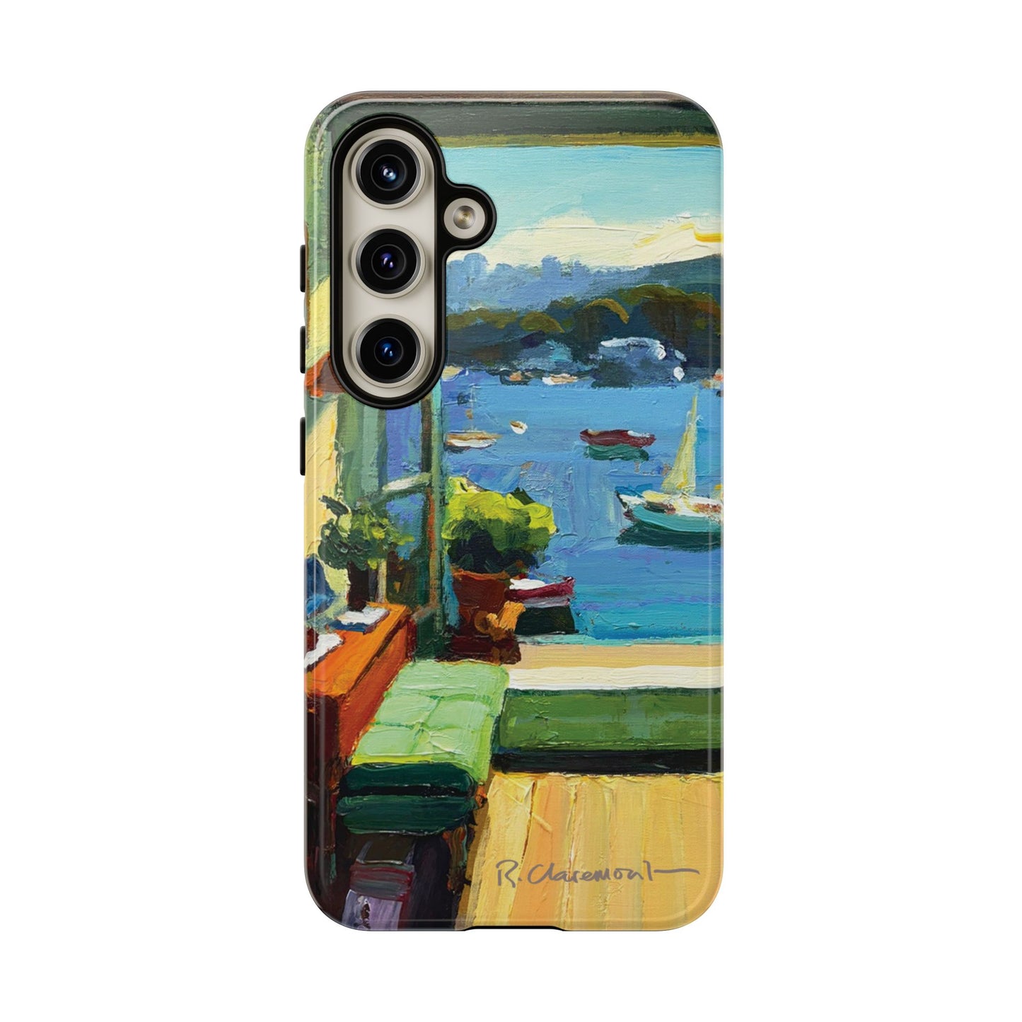 "Lavender Bay" Richard Claremont Original Phone Case