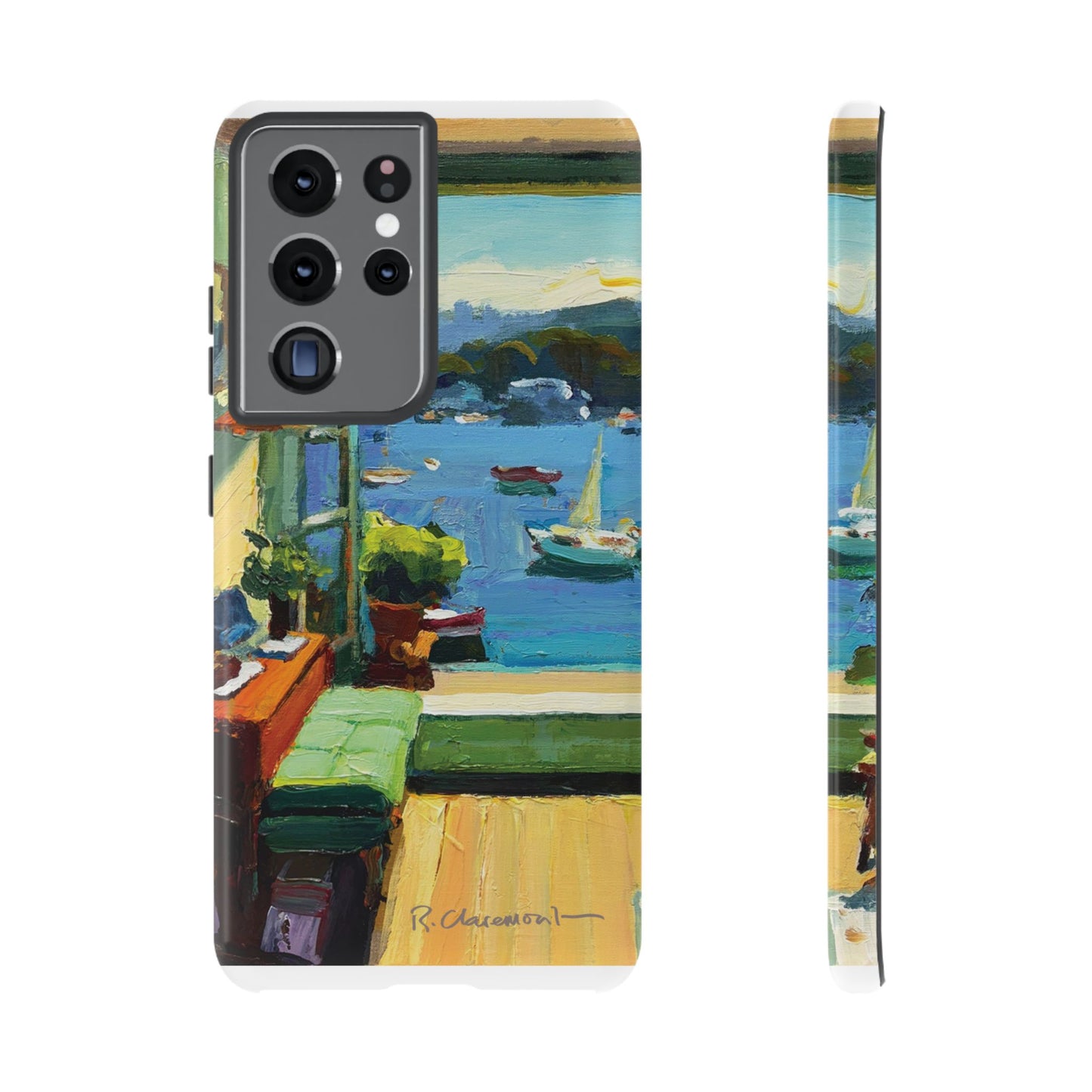 "Lavender Bay" Richard Claremont Original Phone Case