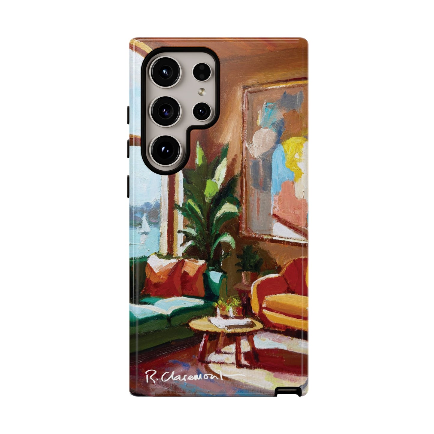 "Bayside Apartment" Richard Claremont Original Phone Case