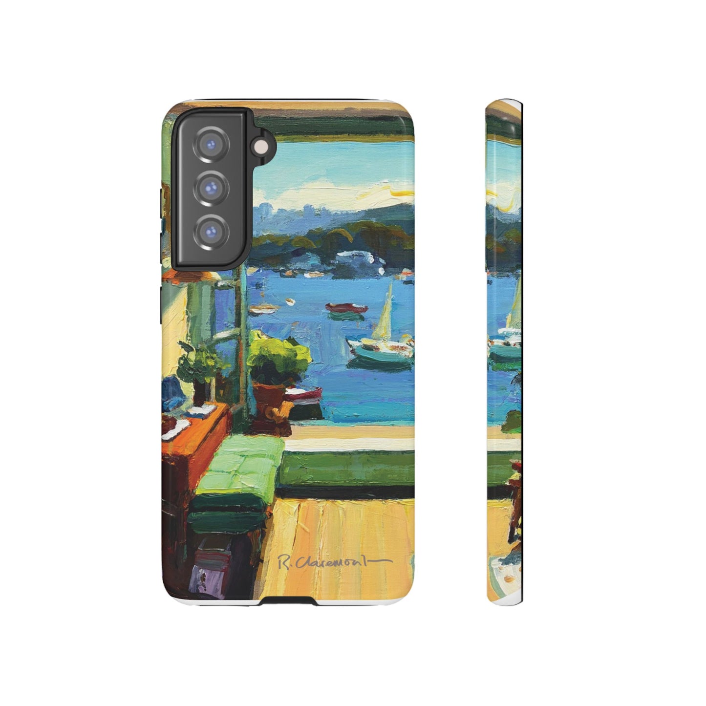 "Lavender Bay" Richard Claremont Original Phone Case