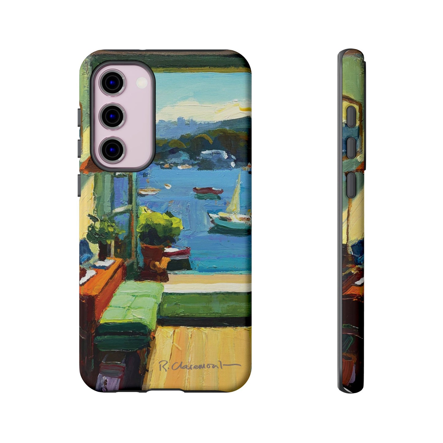 "Lavender Bay" Richard Claremont Original Phone Case