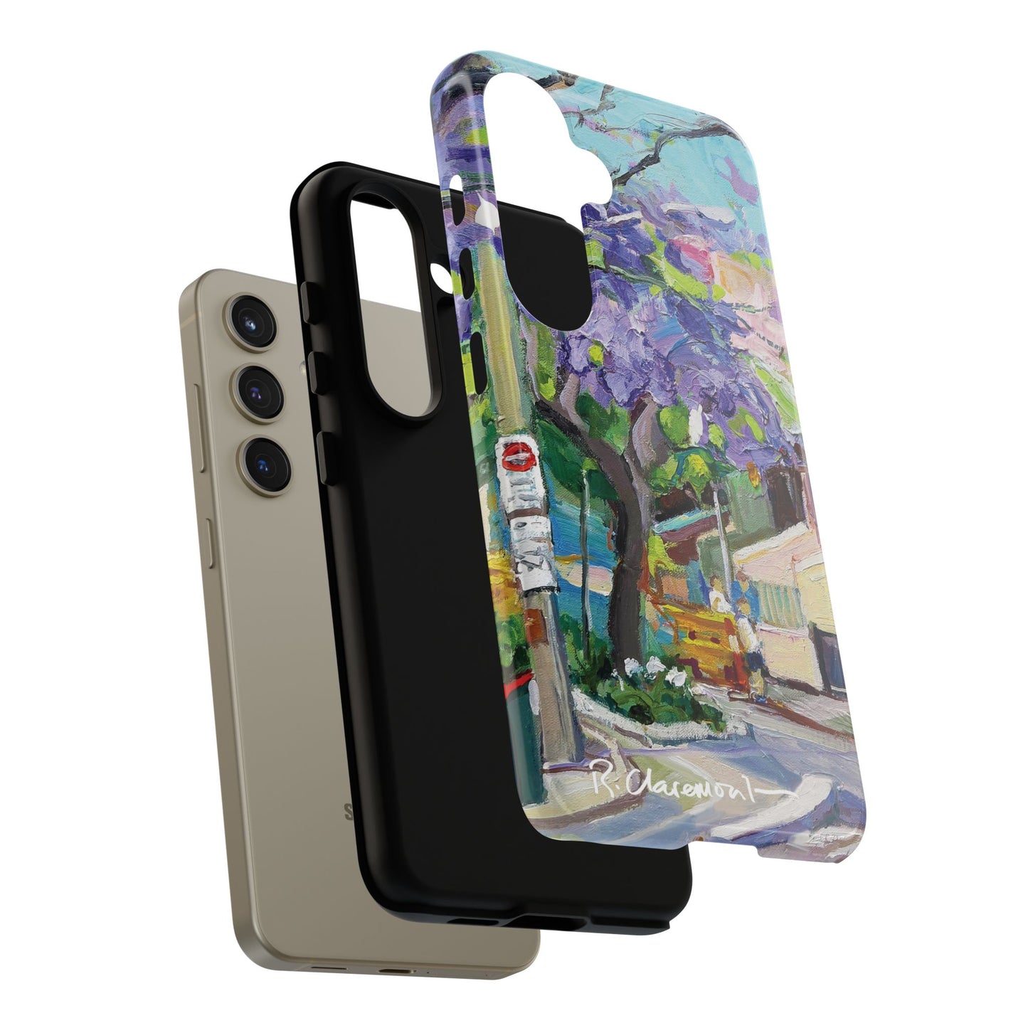 "Jacaranda" Richard Claremont Original Phone Case