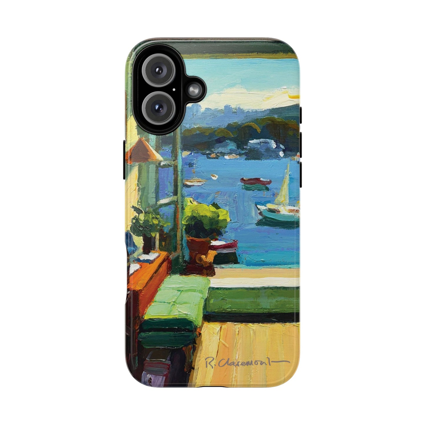 "Lavender Bay" Richard Claremont Original Phone Case