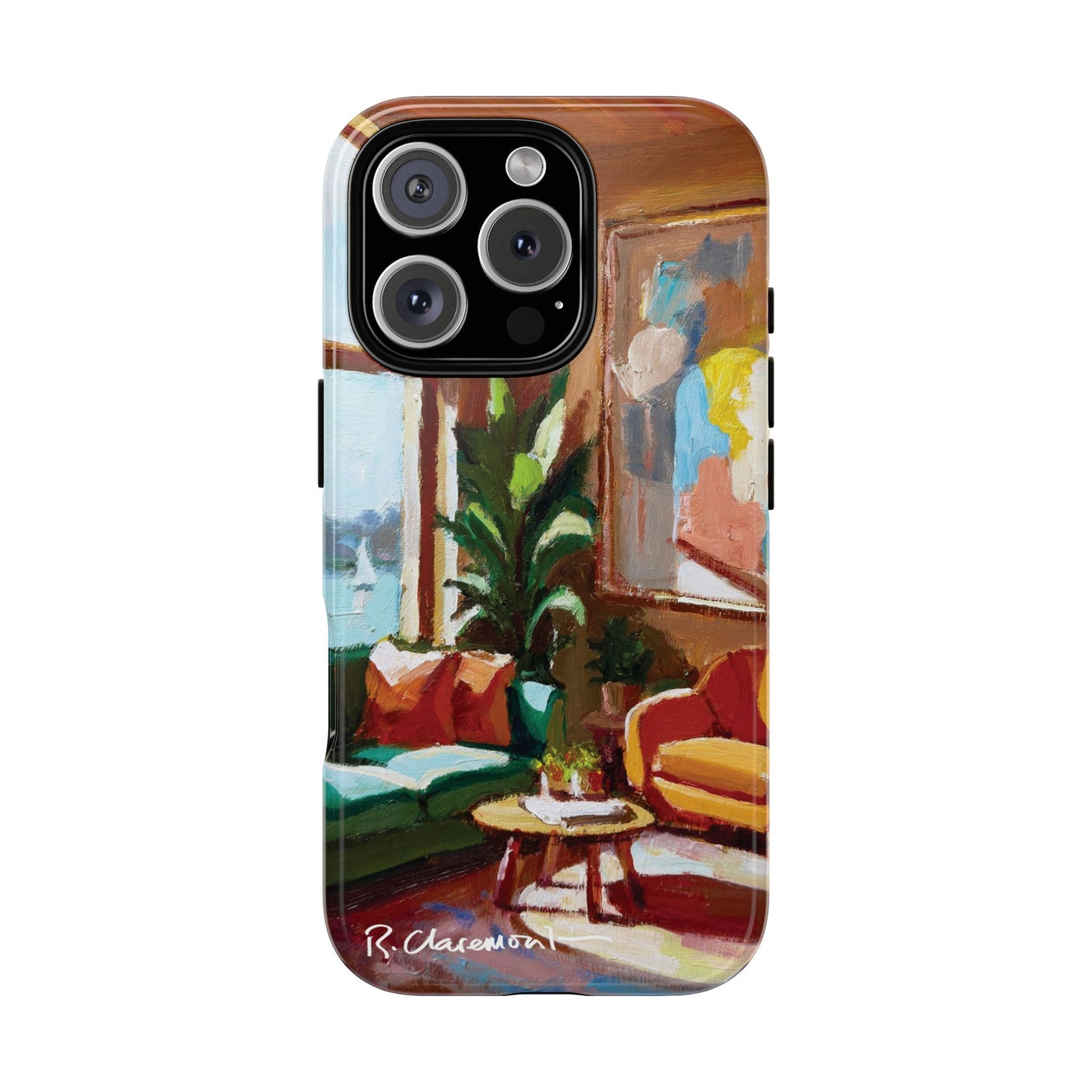 "Bayside Apartment" Richard Claremont Original Phone Case