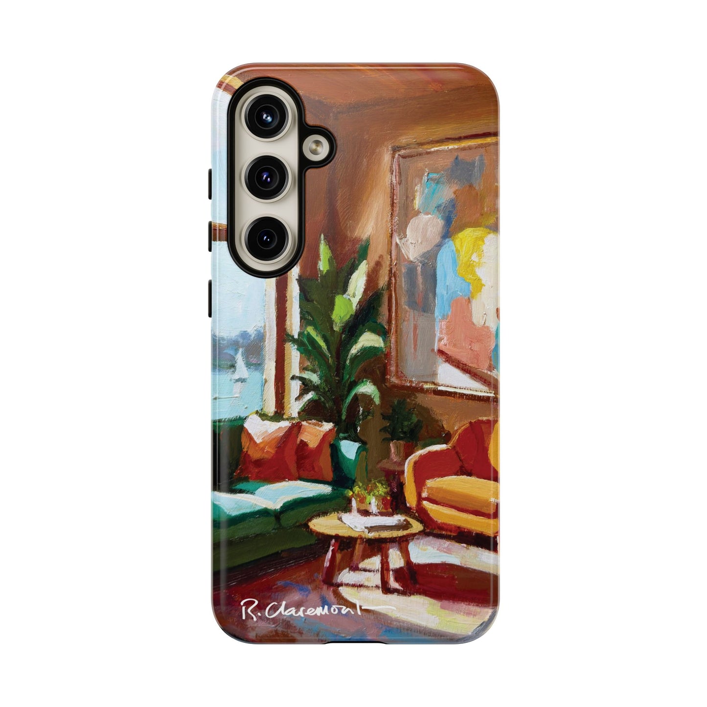 "Bayside Apartment" Richard Claremont Original Phone Case