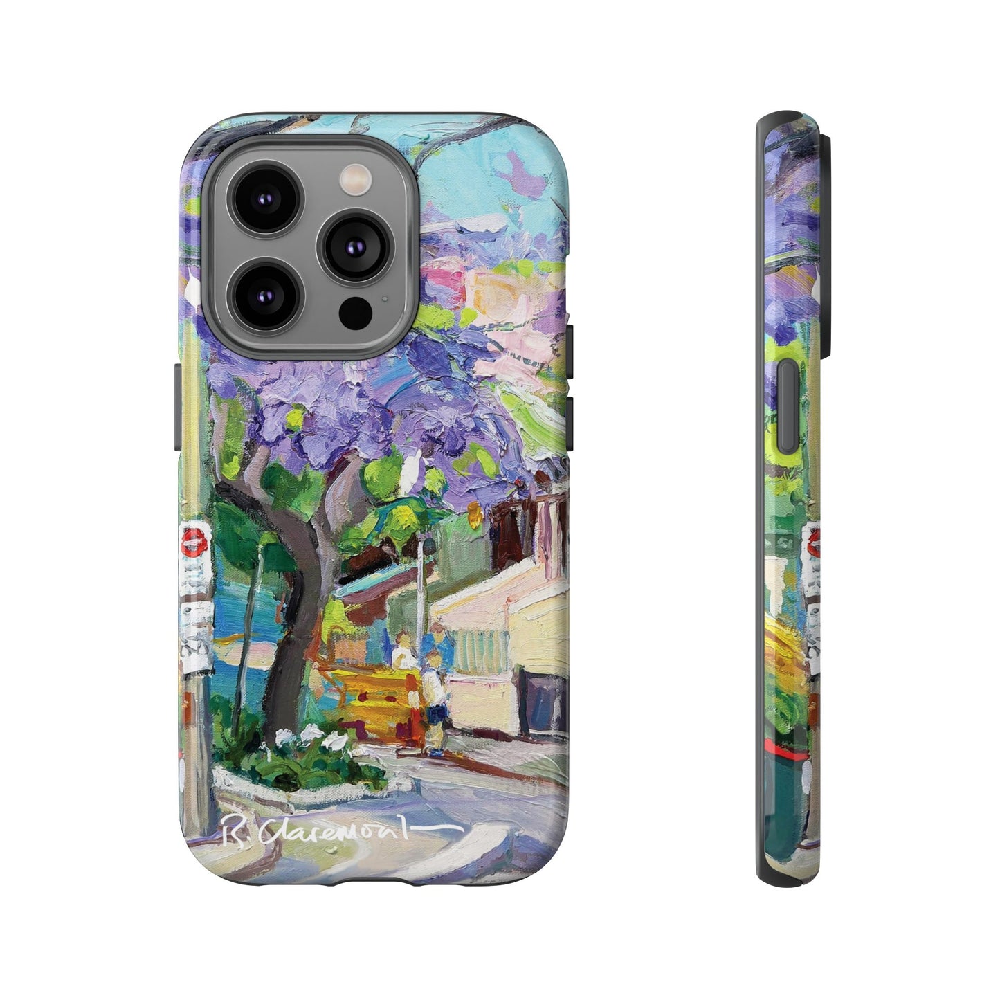 "Jacaranda" Richard Claremont Original Phone Case