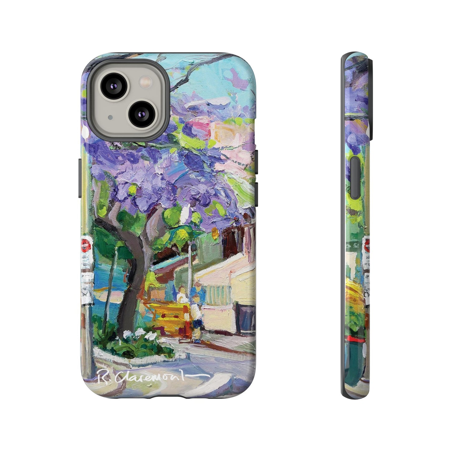 "Jacaranda" Richard Claremont Original Phone Case