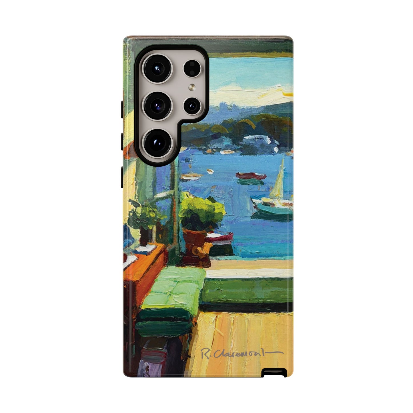 "Lavender Bay" Richard Claremont Original Phone Case