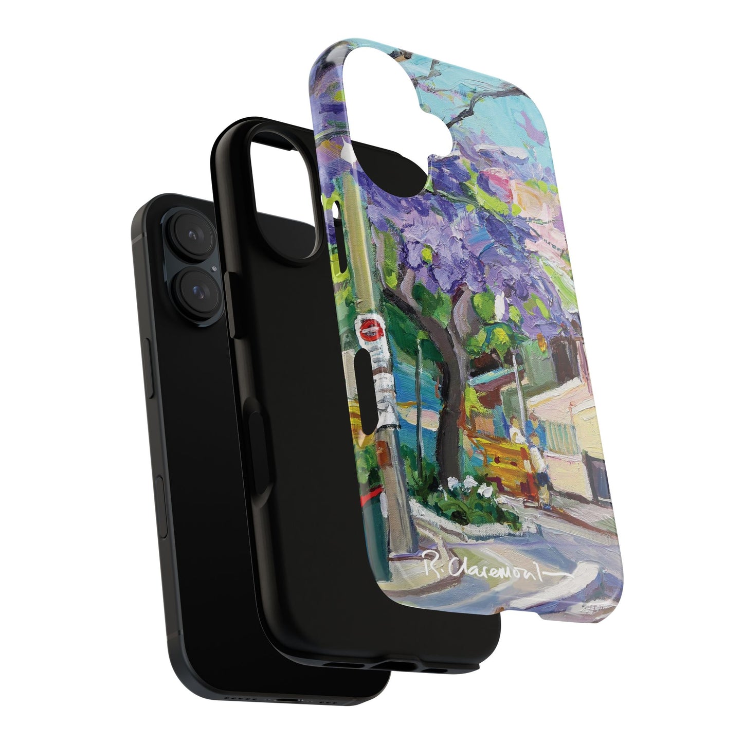 "Jacaranda" Richard Claremont Original Phone Case