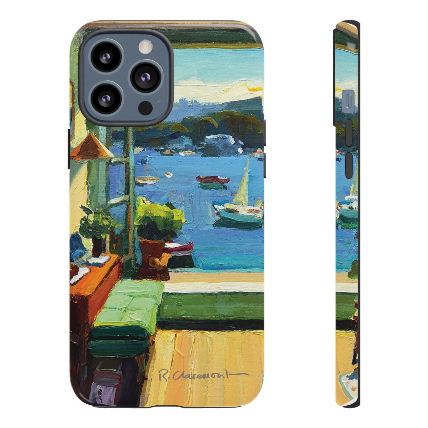 "Lavender Bay" Richard Claremont Original Phone Case