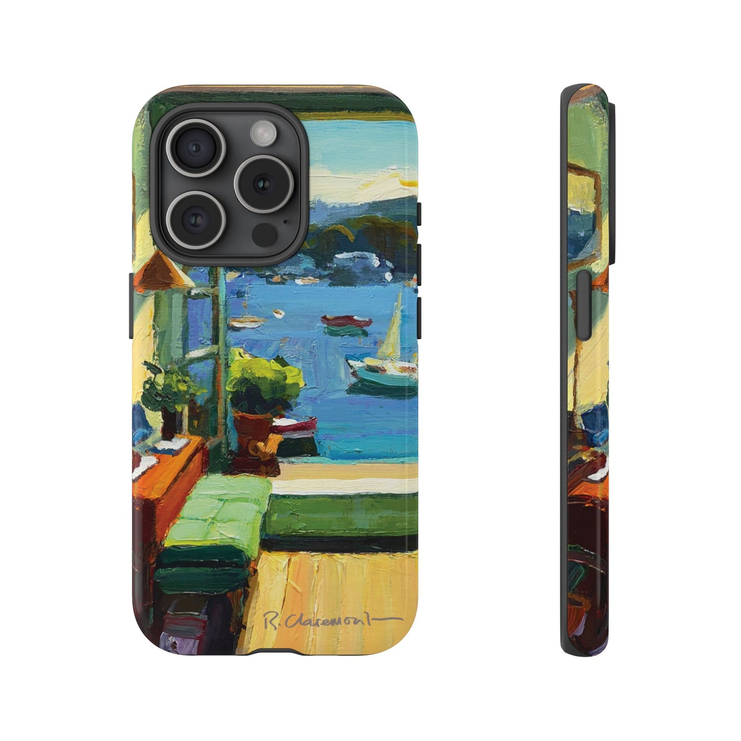 "Lavender Bay" Richard Claremont Original Phone Case