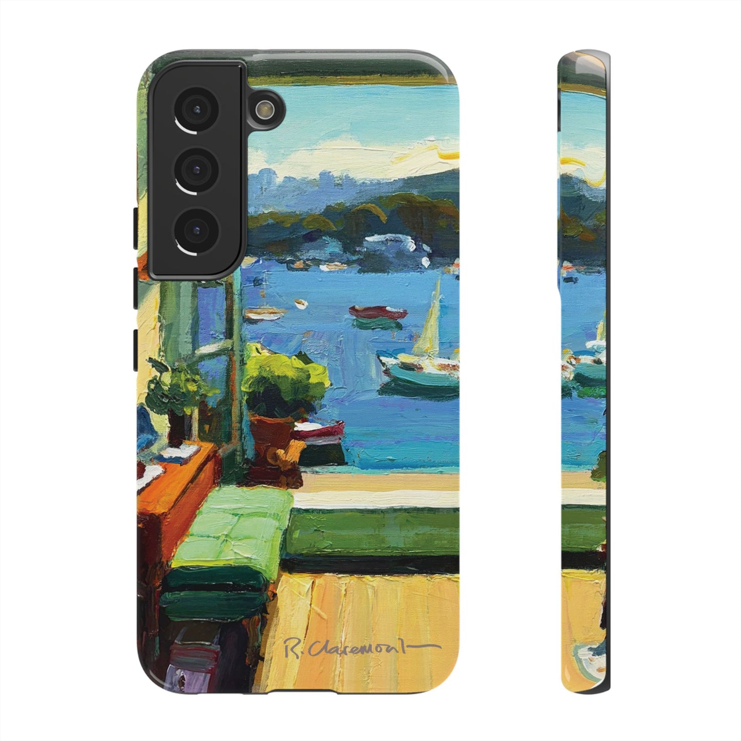 "Lavender Bay" Richard Claremont Original Phone Case