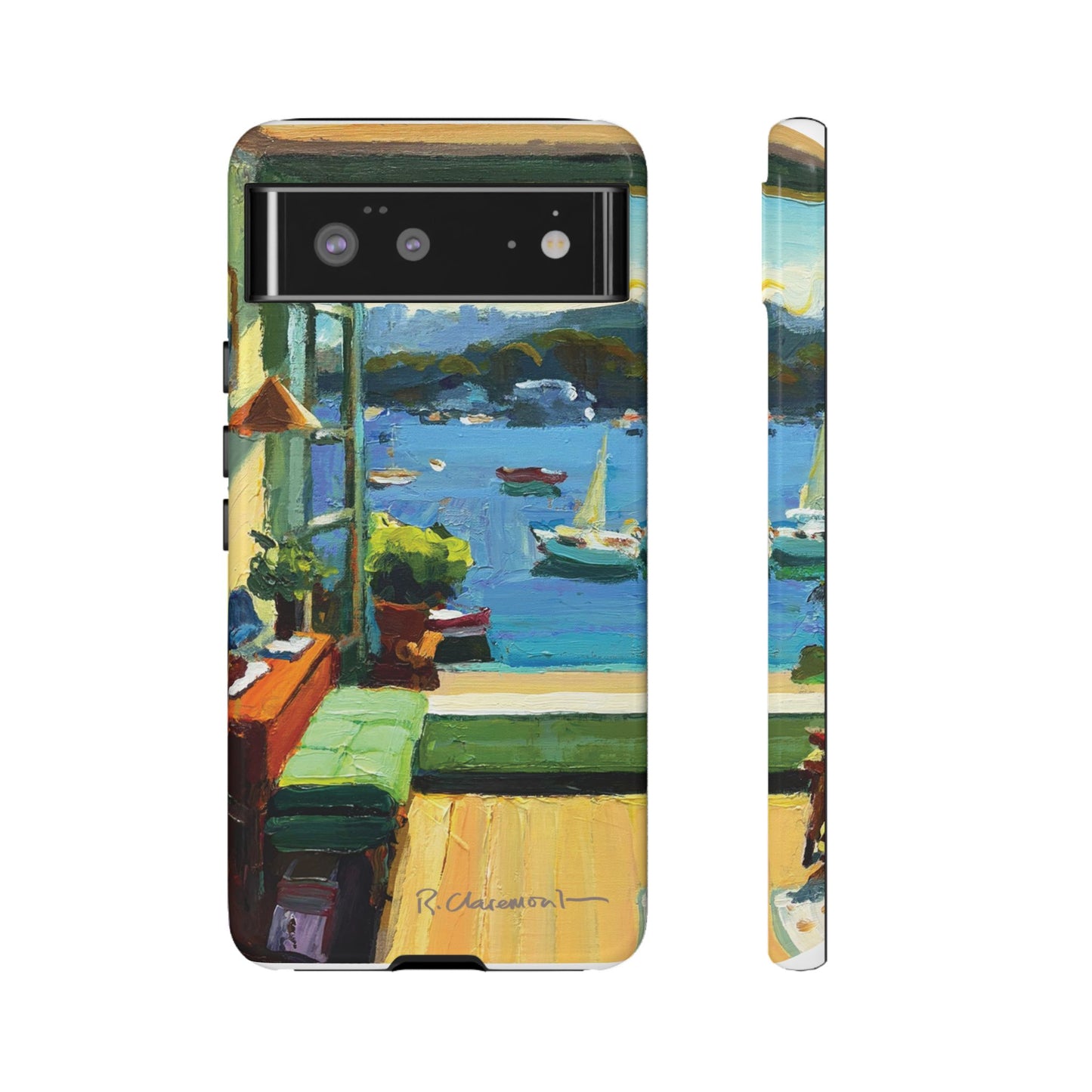 "Lavender Bay" Richard Claremont Original Phone Case