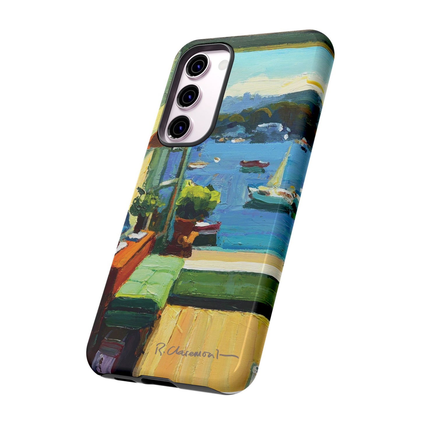 "Lavender Bay" Richard Claremont Original Phone Case