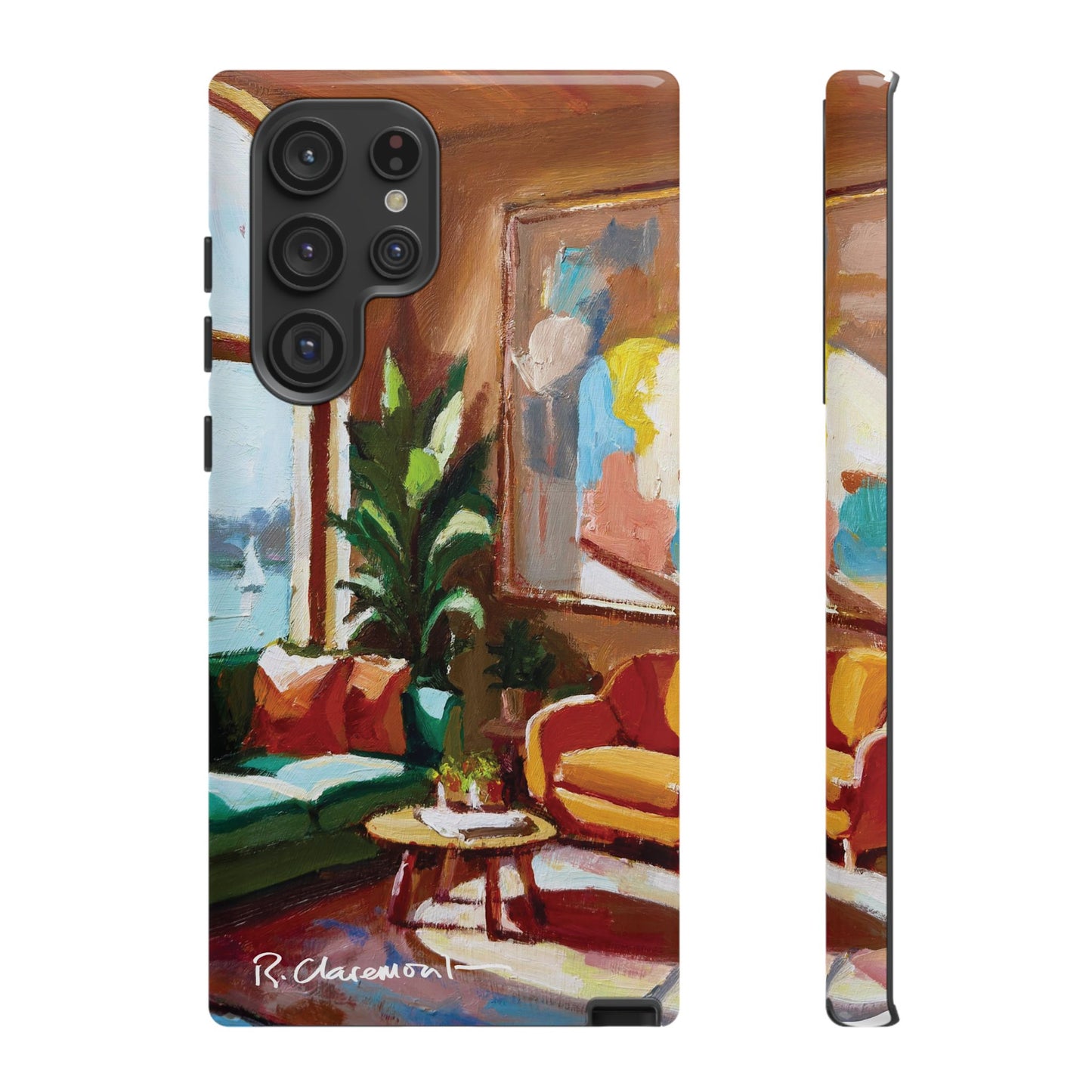 "Bayside Apartment" Richard Claremont Original Phone Case