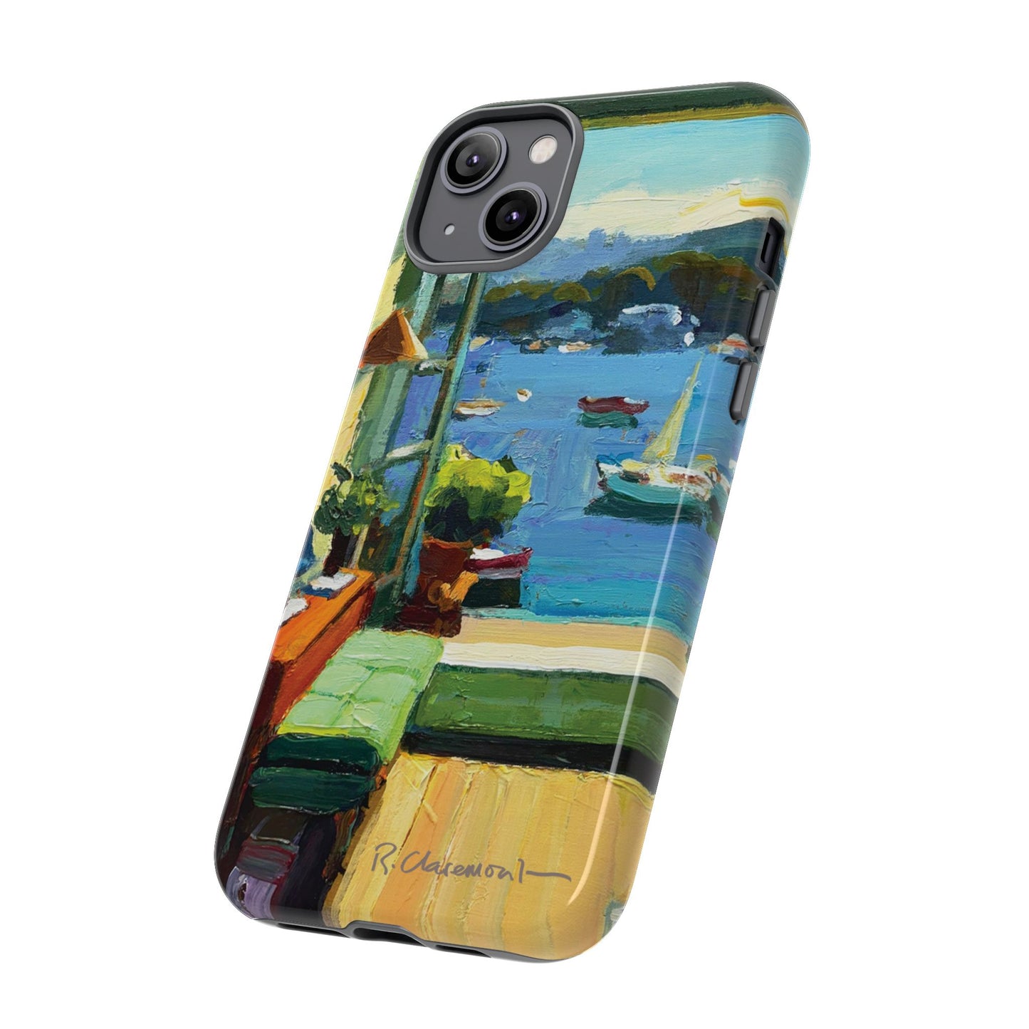 "Lavender Bay" Richard Claremont Original Phone Case