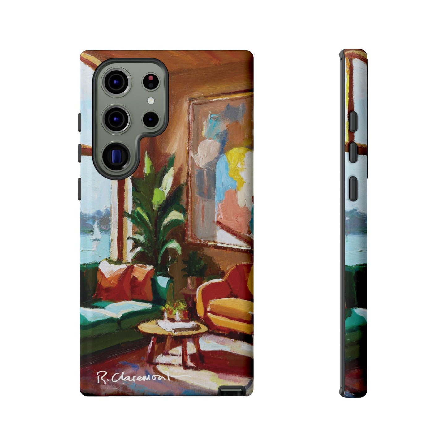 "Bayside Apartment" Richard Claremont Original Phone Case