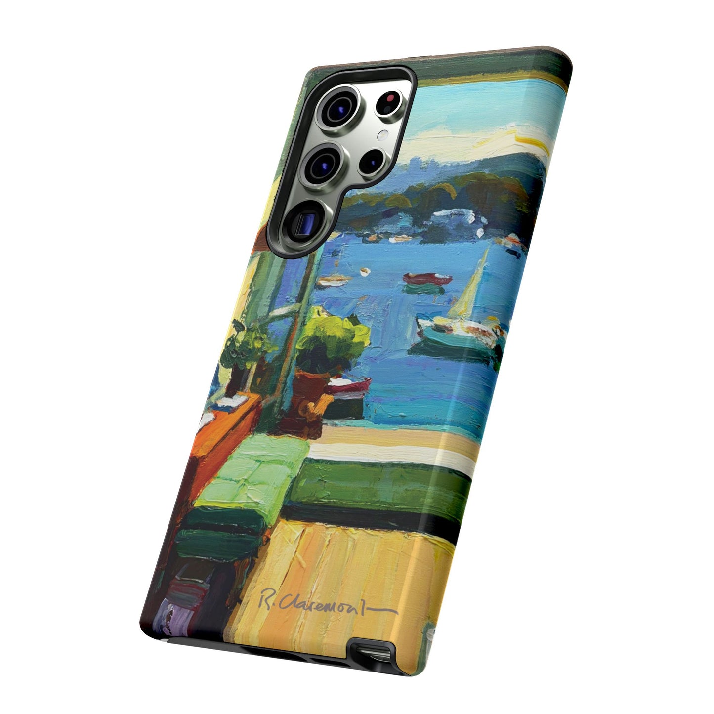 "Lavender Bay" Richard Claremont Original Phone Case