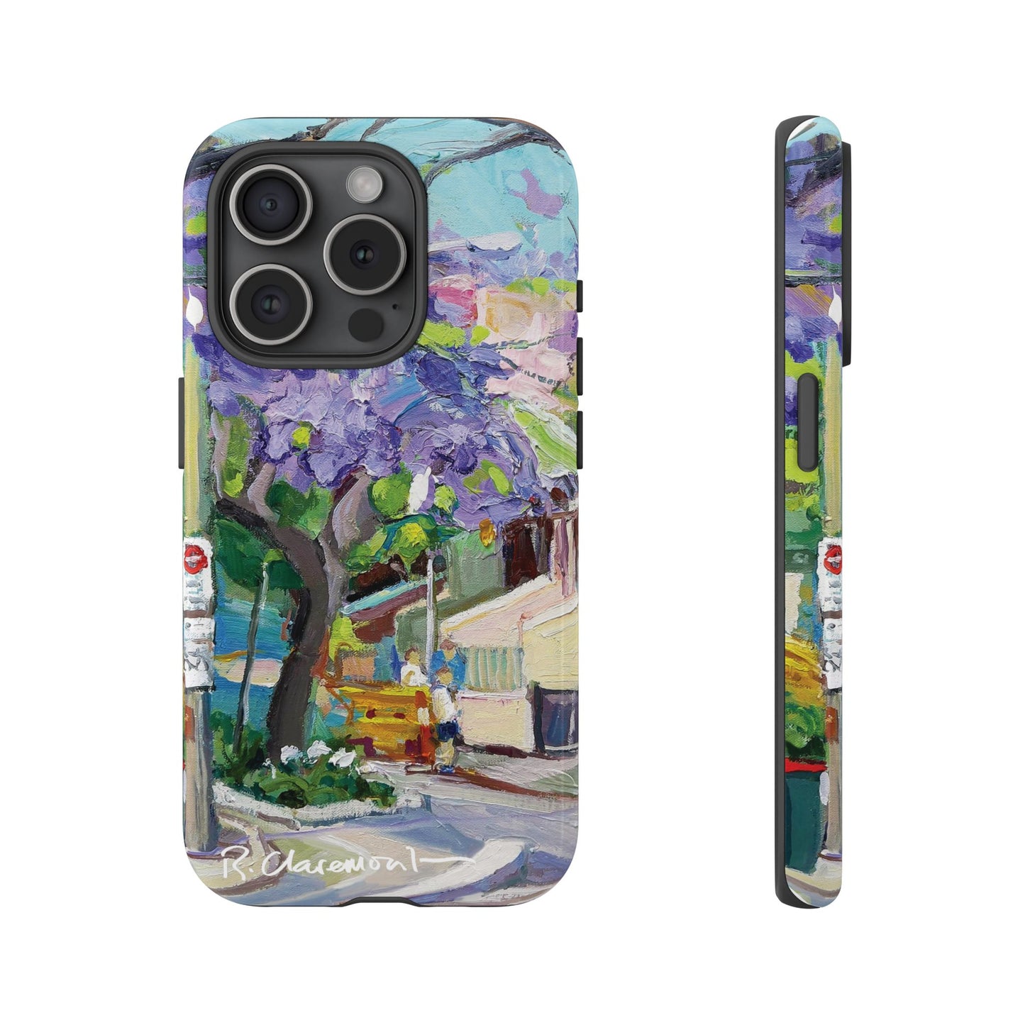 "Jacaranda" Richard Claremont Original Phone Case