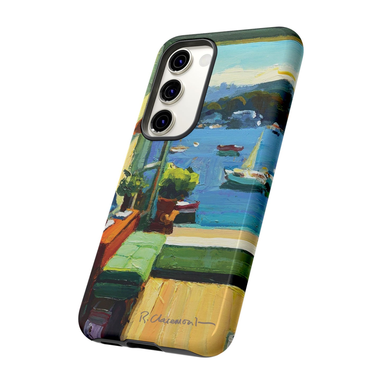 "Lavender Bay" Richard Claremont Original Phone Case