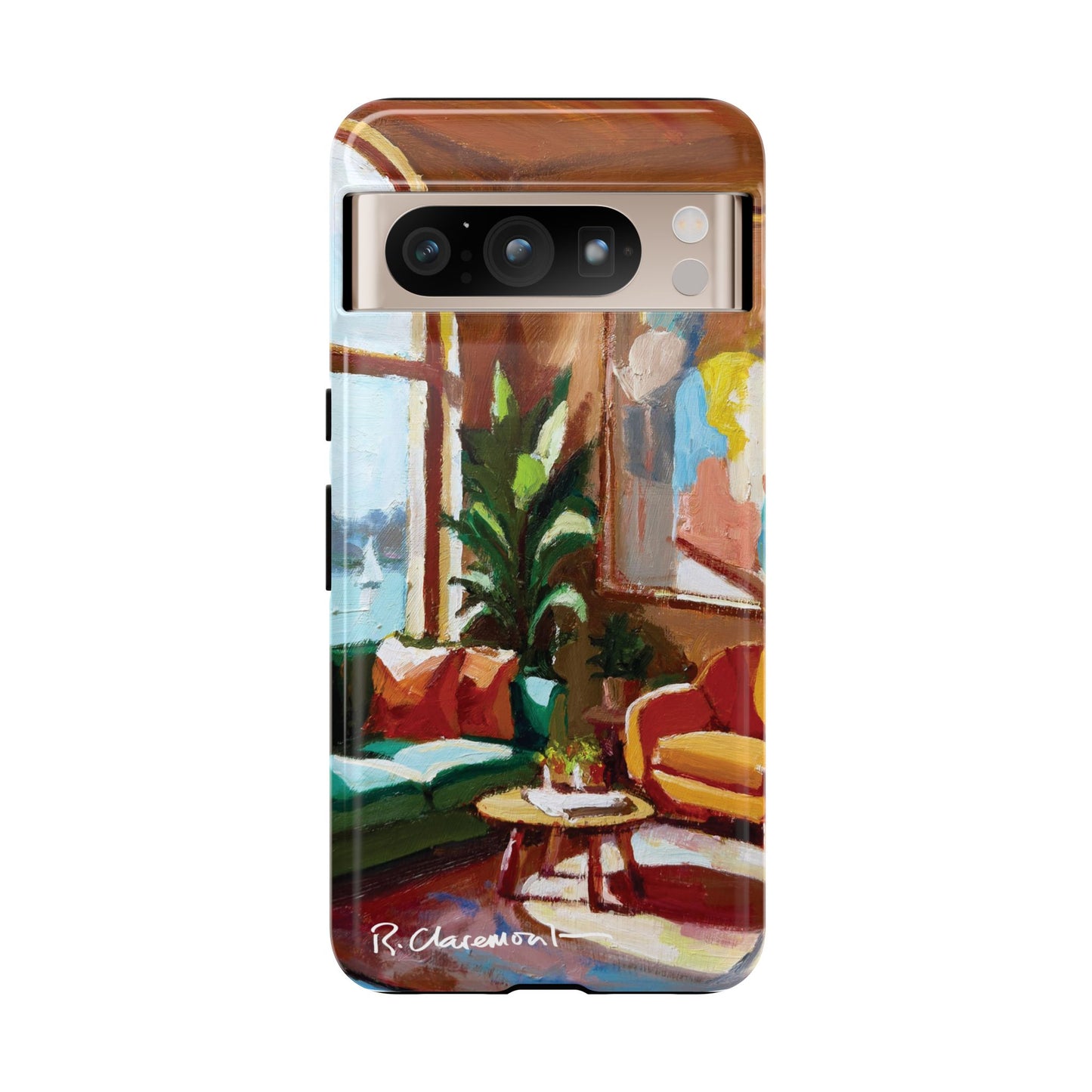 "Bayside Apartment" Richard Claremont Original Phone Case