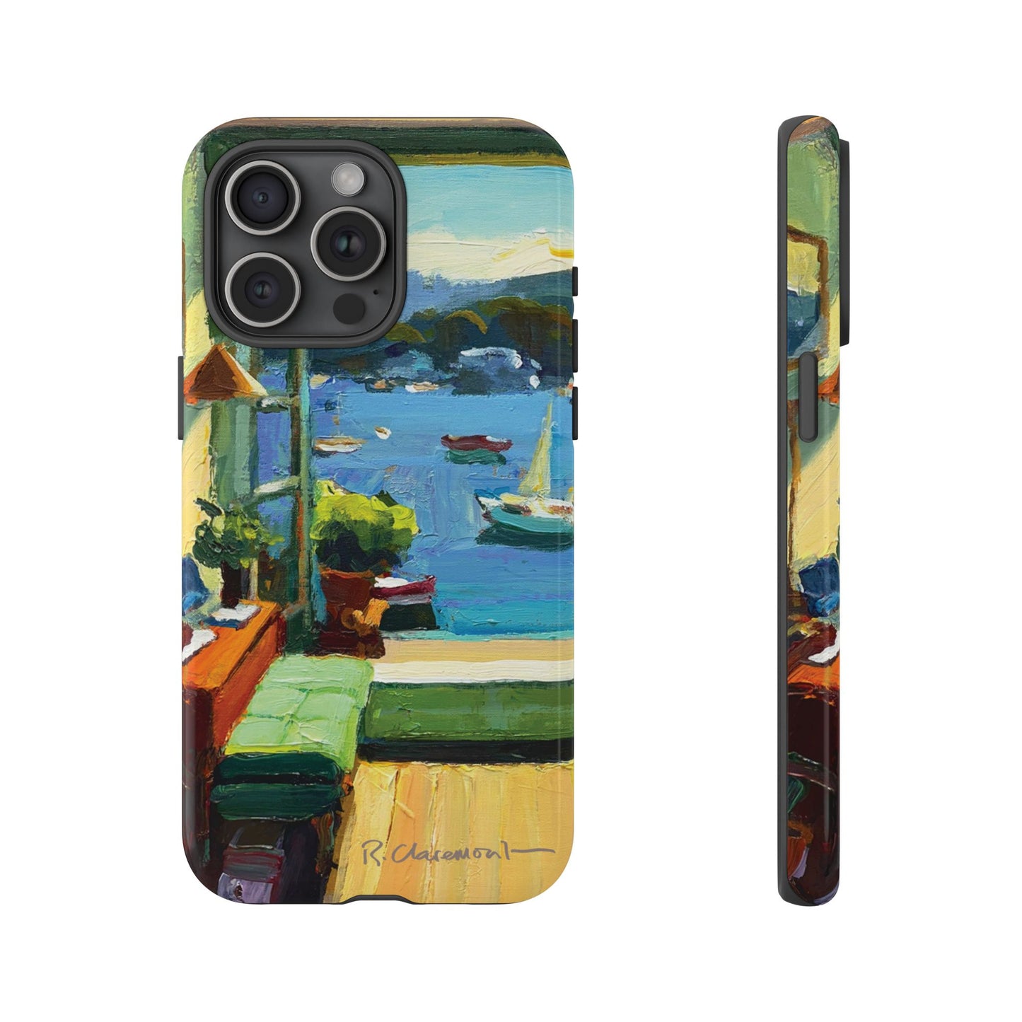 "Lavender Bay" Richard Claremont Original Phone Case