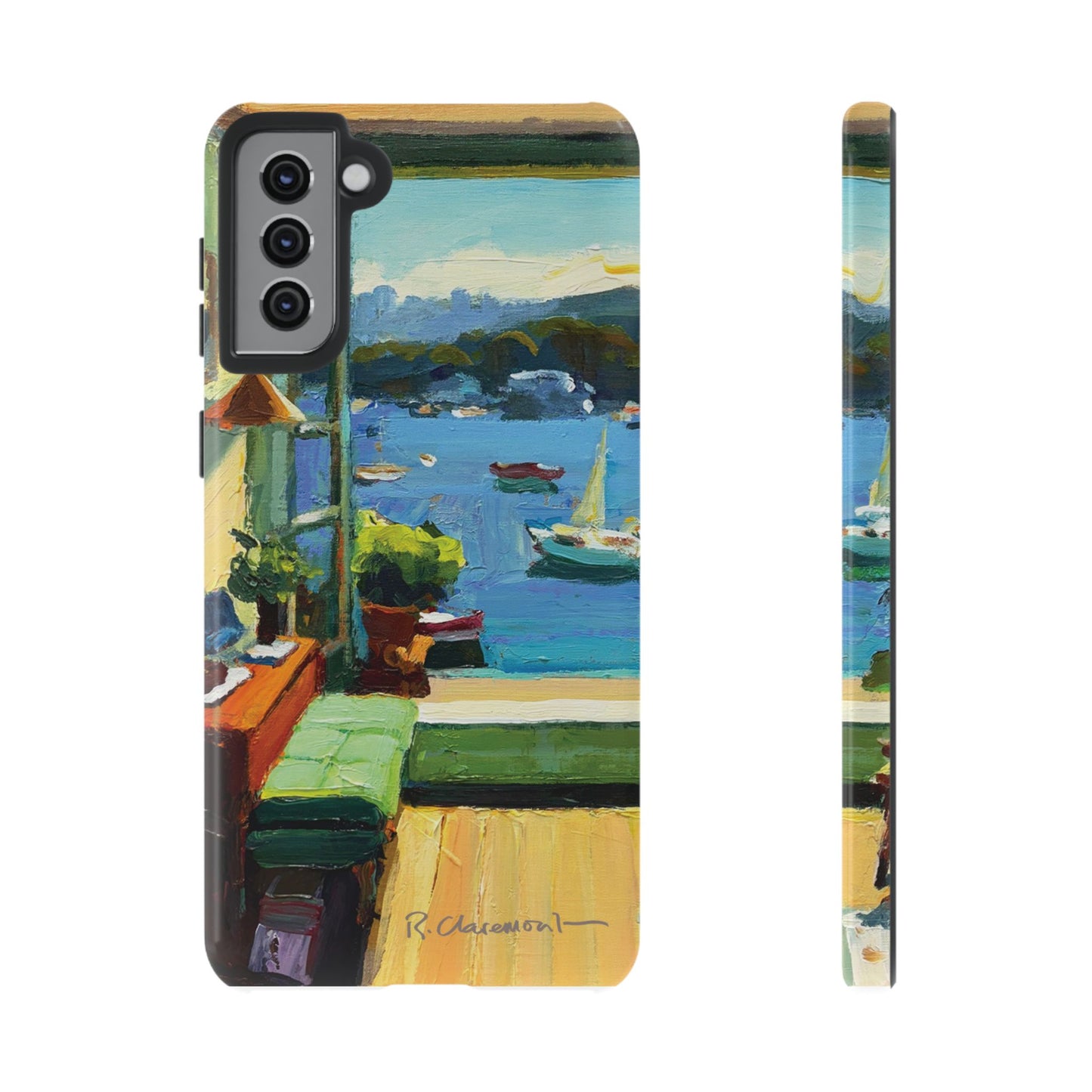 "Lavender Bay" Richard Claremont Original Phone Case