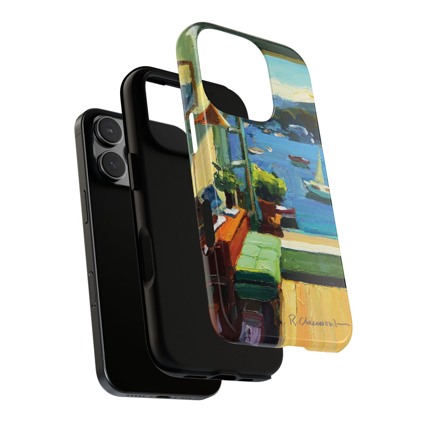 "Lavender Bay" Richard Claremont Original Phone Case