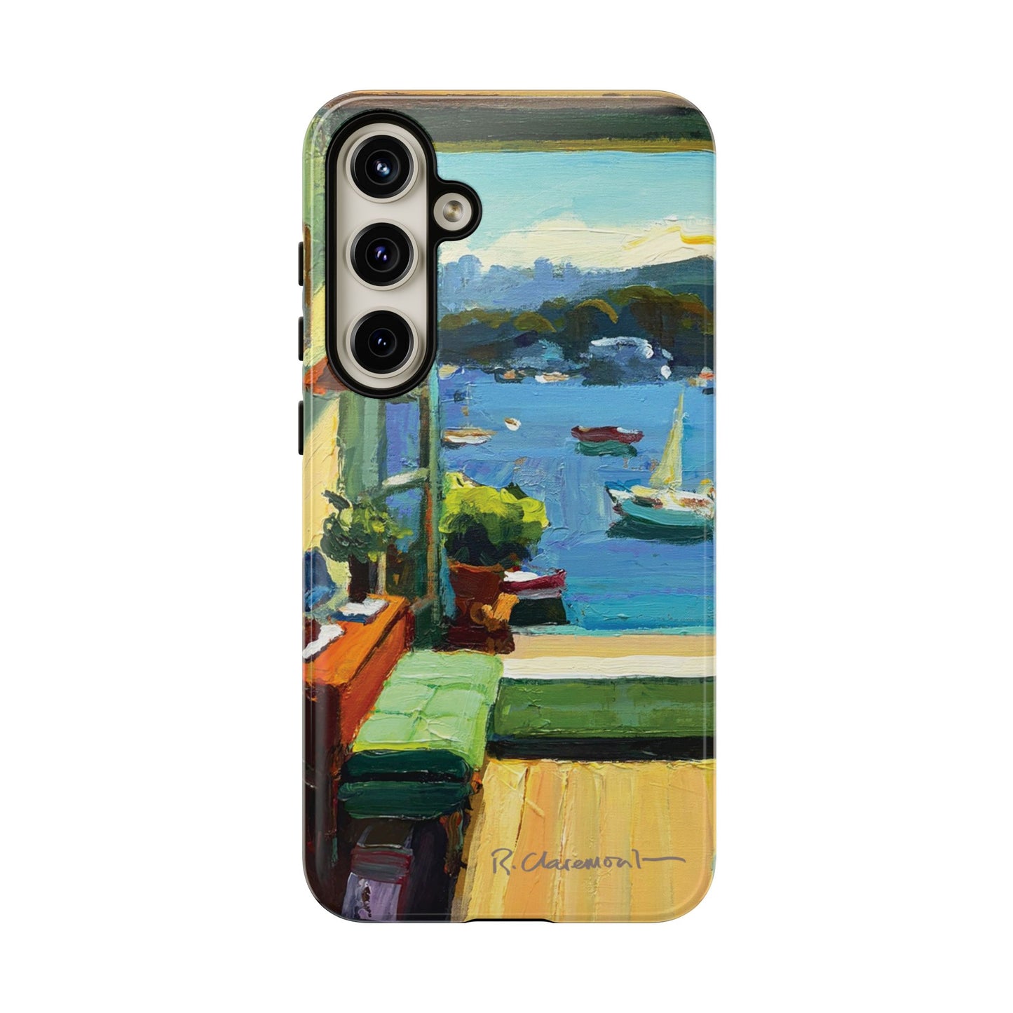 "Lavender Bay" Richard Claremont Original Phone Case