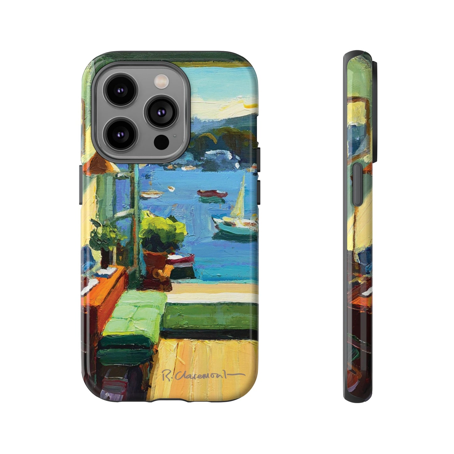 "Lavender Bay" Richard Claremont Original Phone Case