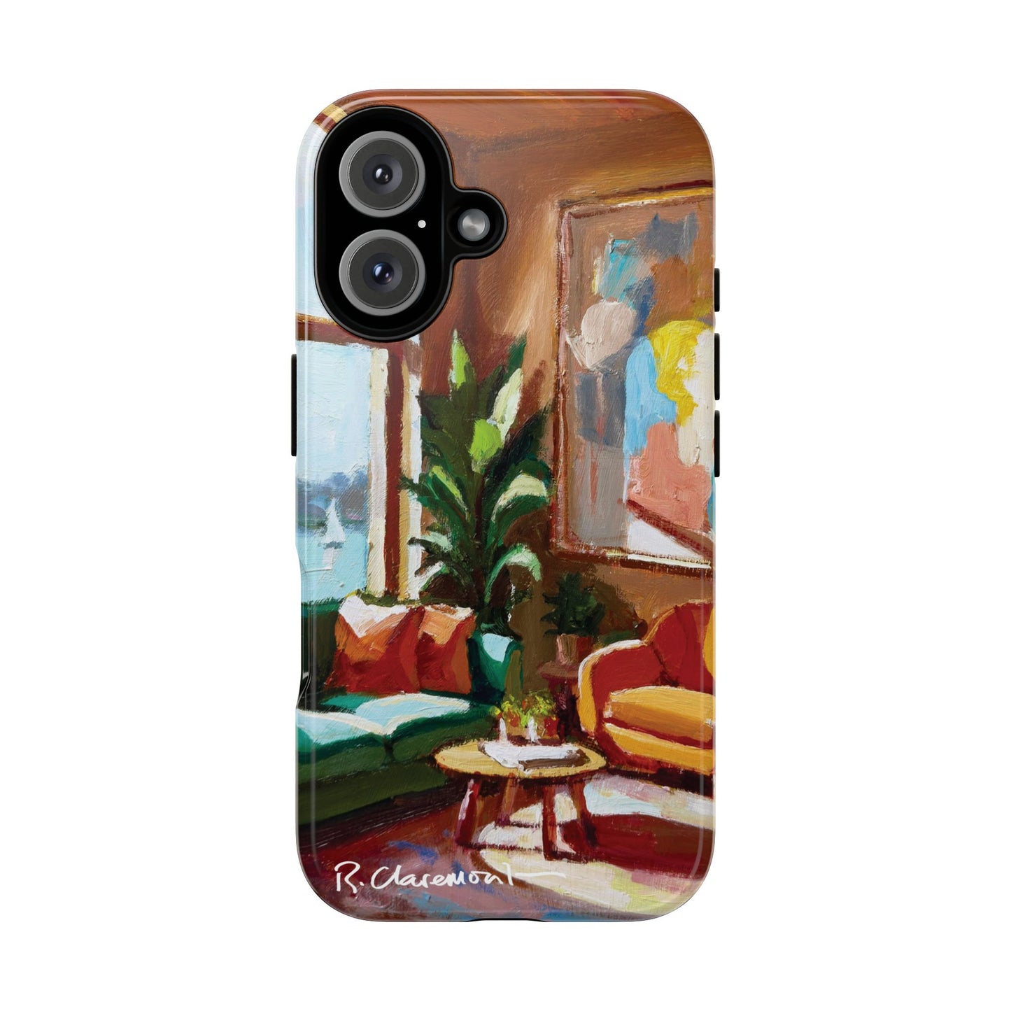 "Bayside Apartment" Richard Claremont Original Phone Case