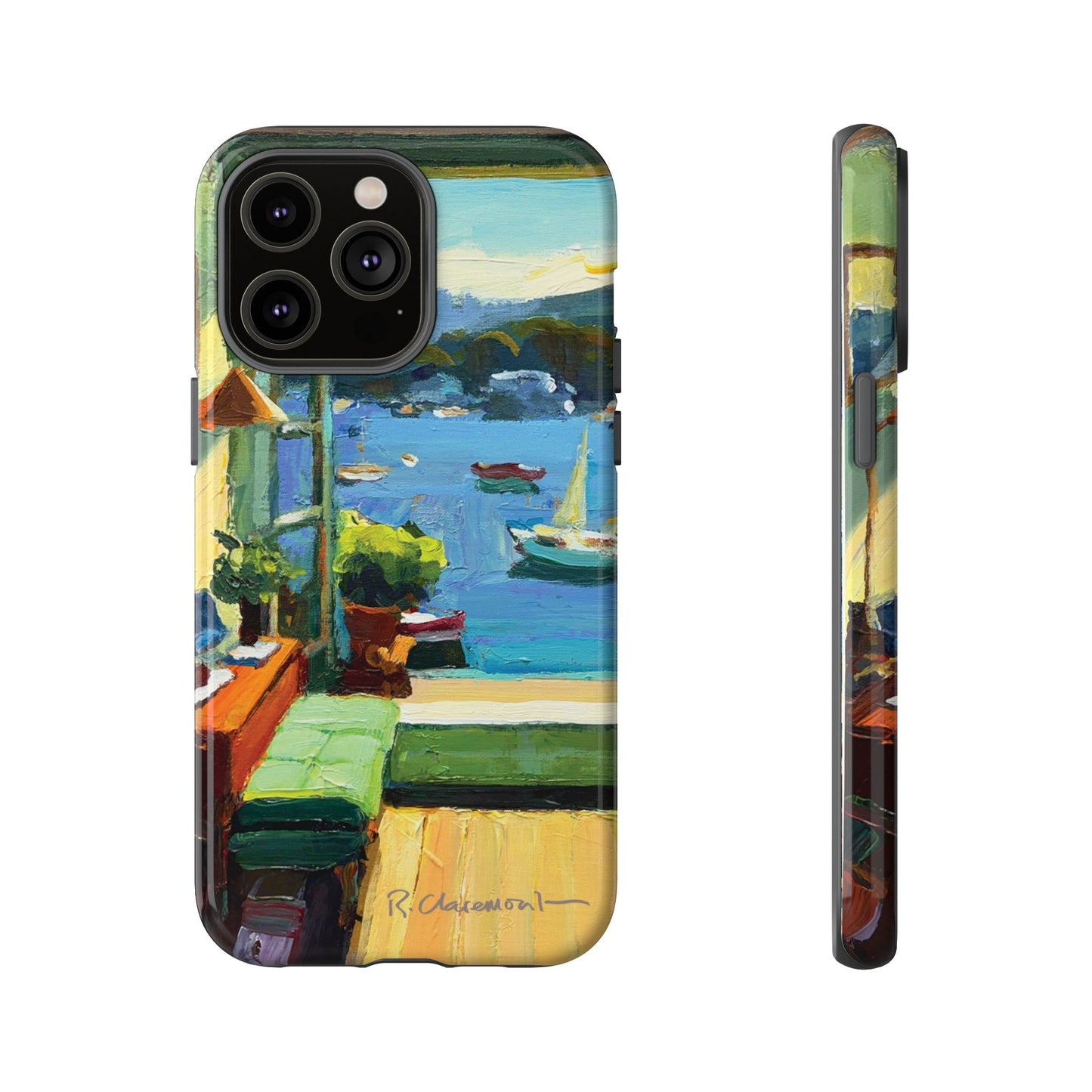 "Lavender Bay" Richard Claremont Original Phone Case