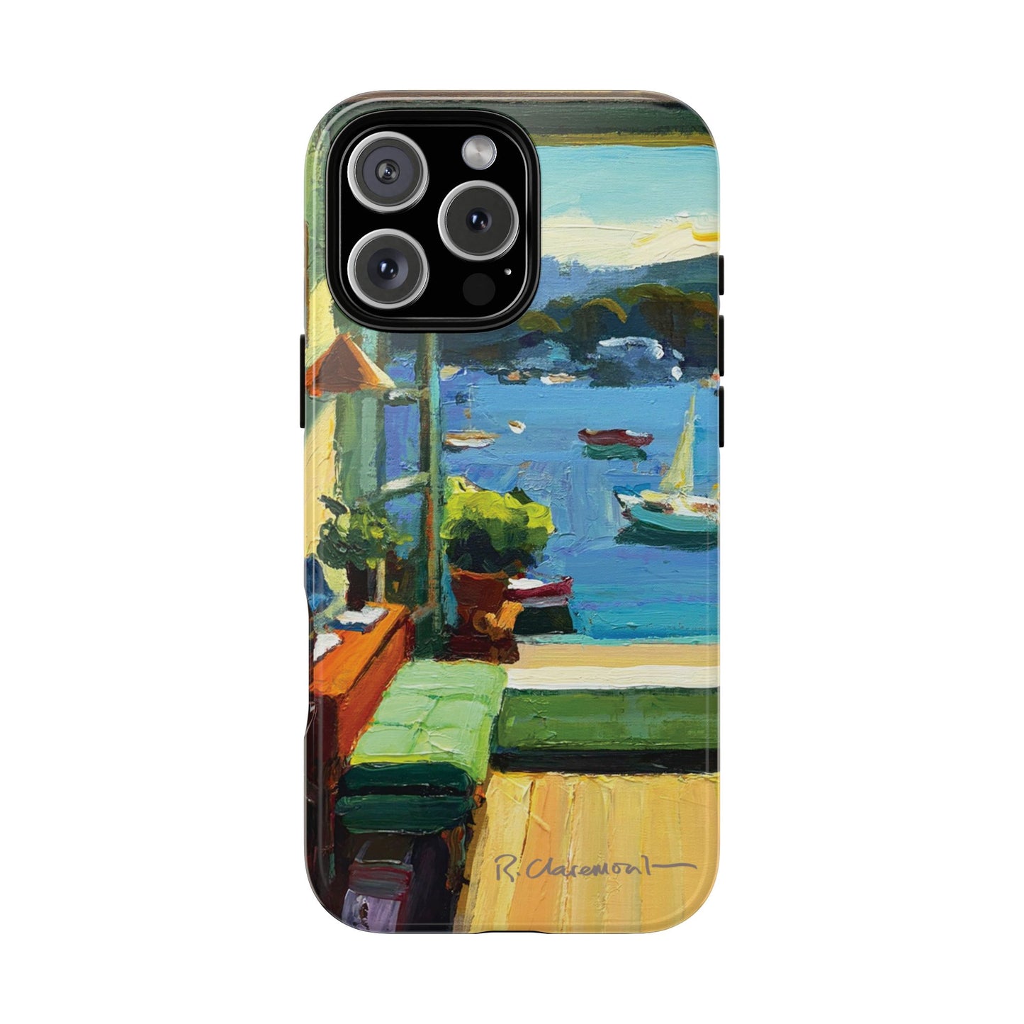 "Lavender Bay" Richard Claremont Original Phone Case