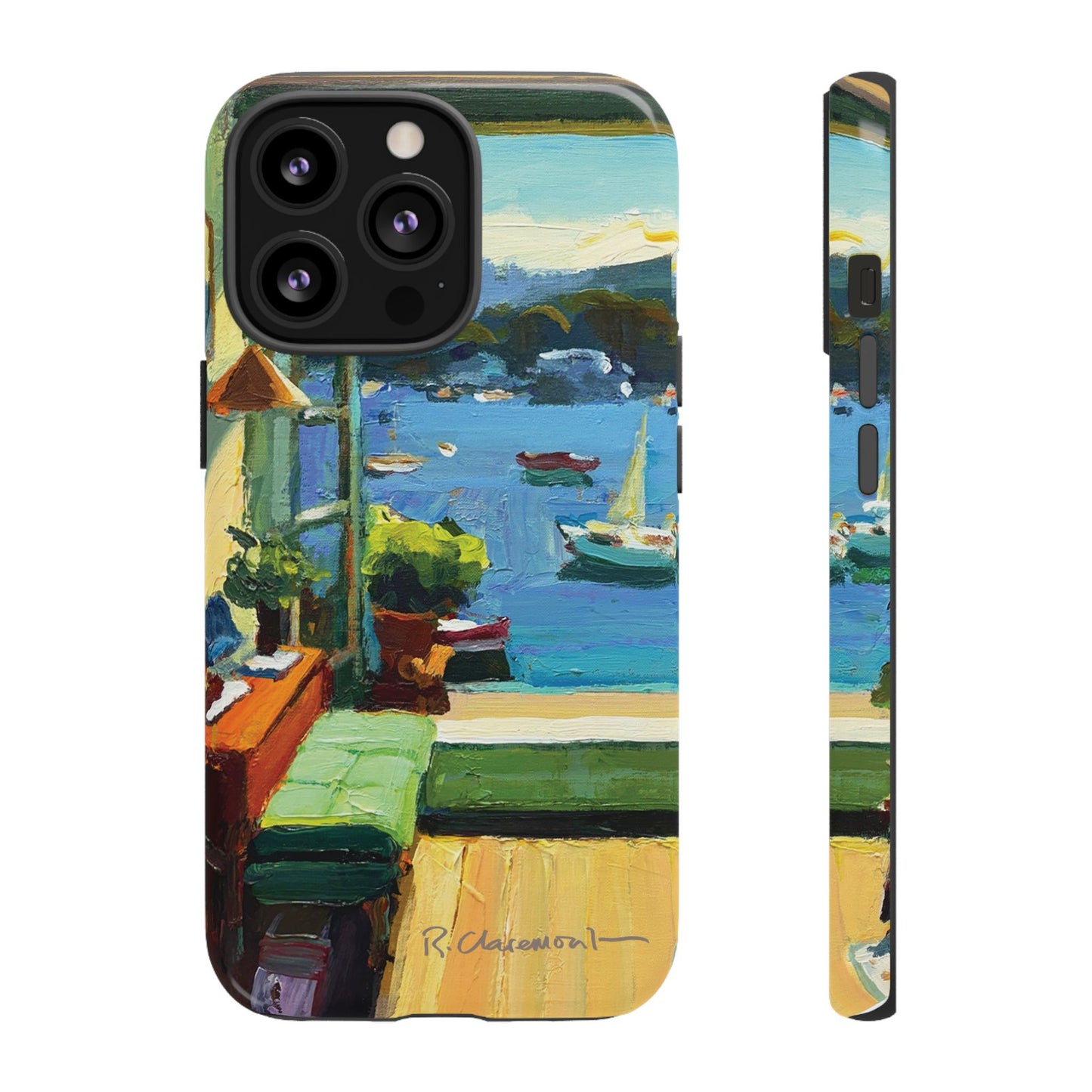 "Lavender Bay" Richard Claremont Original Phone Case