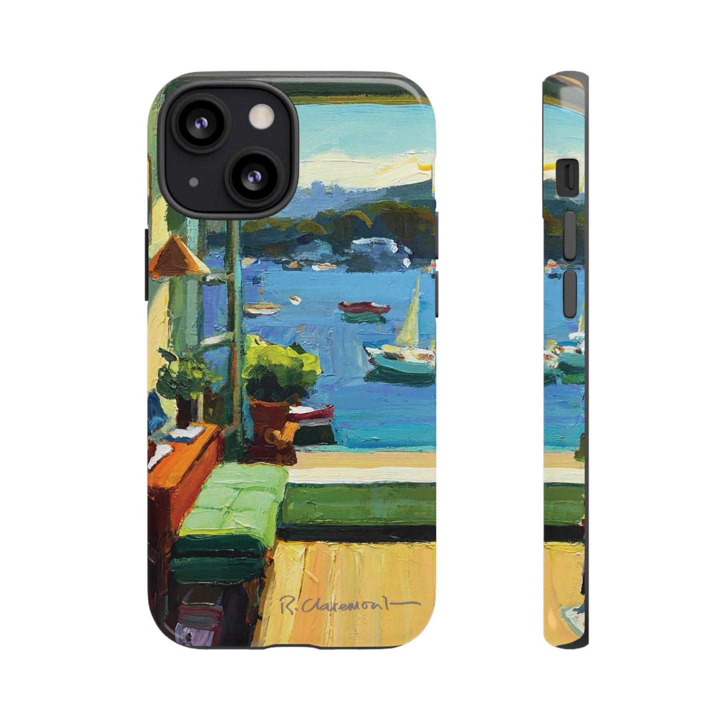 "Lavender Bay" Richard Claremont Original Phone Case