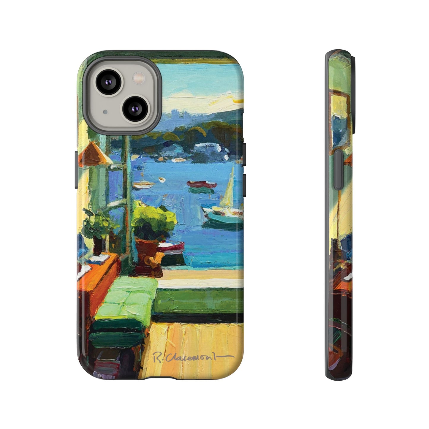 "Lavender Bay" Richard Claremont Original Phone Case