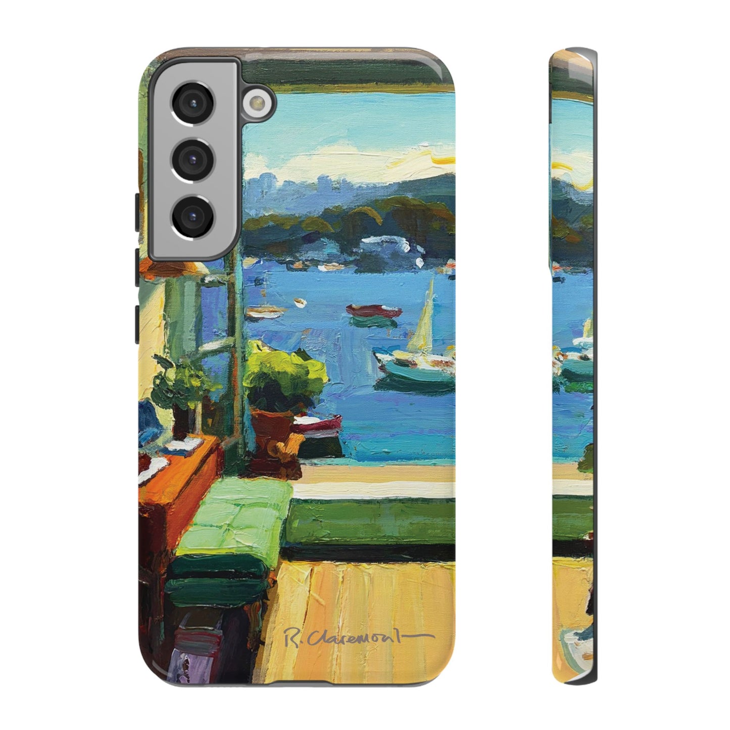 "Lavender Bay" Richard Claremont Original Phone Case