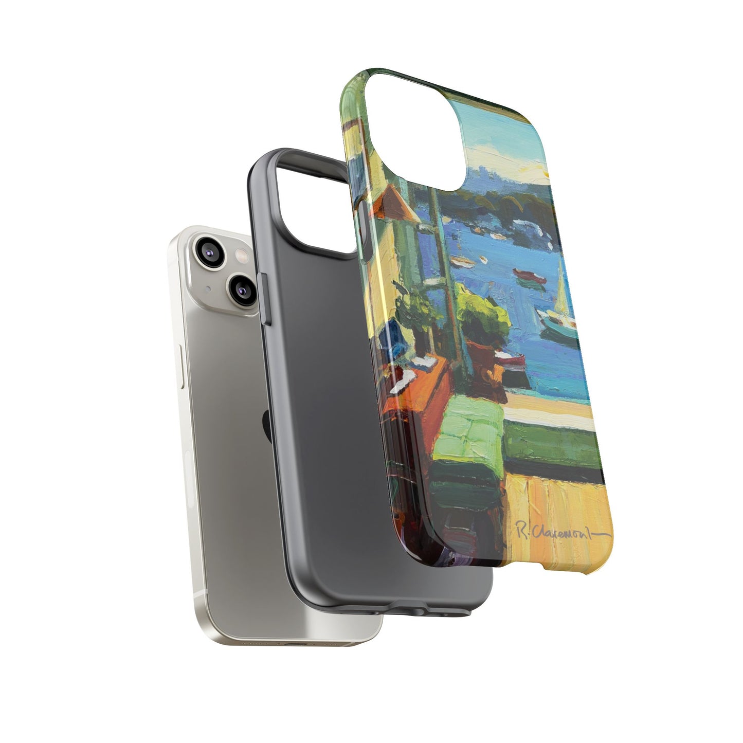 "Lavender Bay" Richard Claremont Original Phone Case