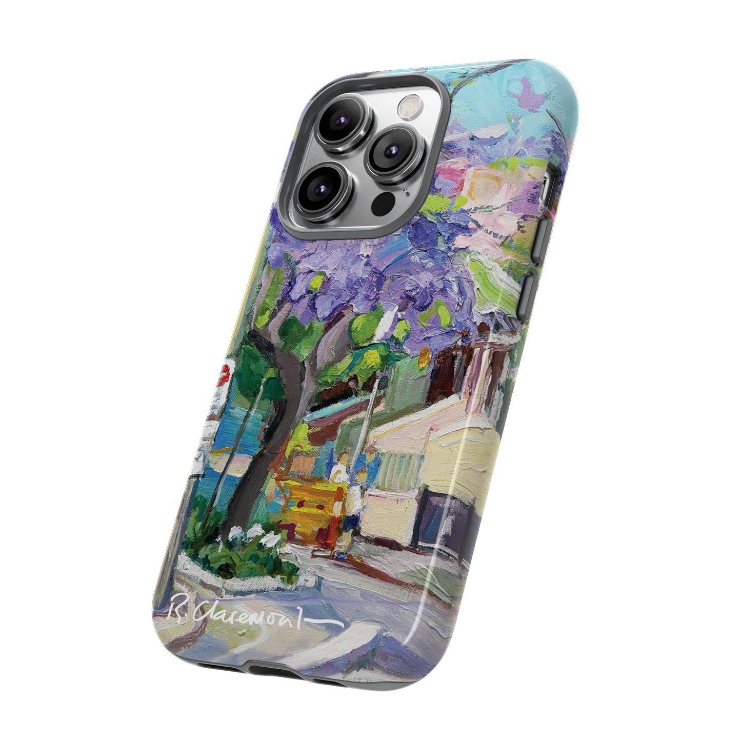 "Jacaranda" Richard Claremont Original Phone Case