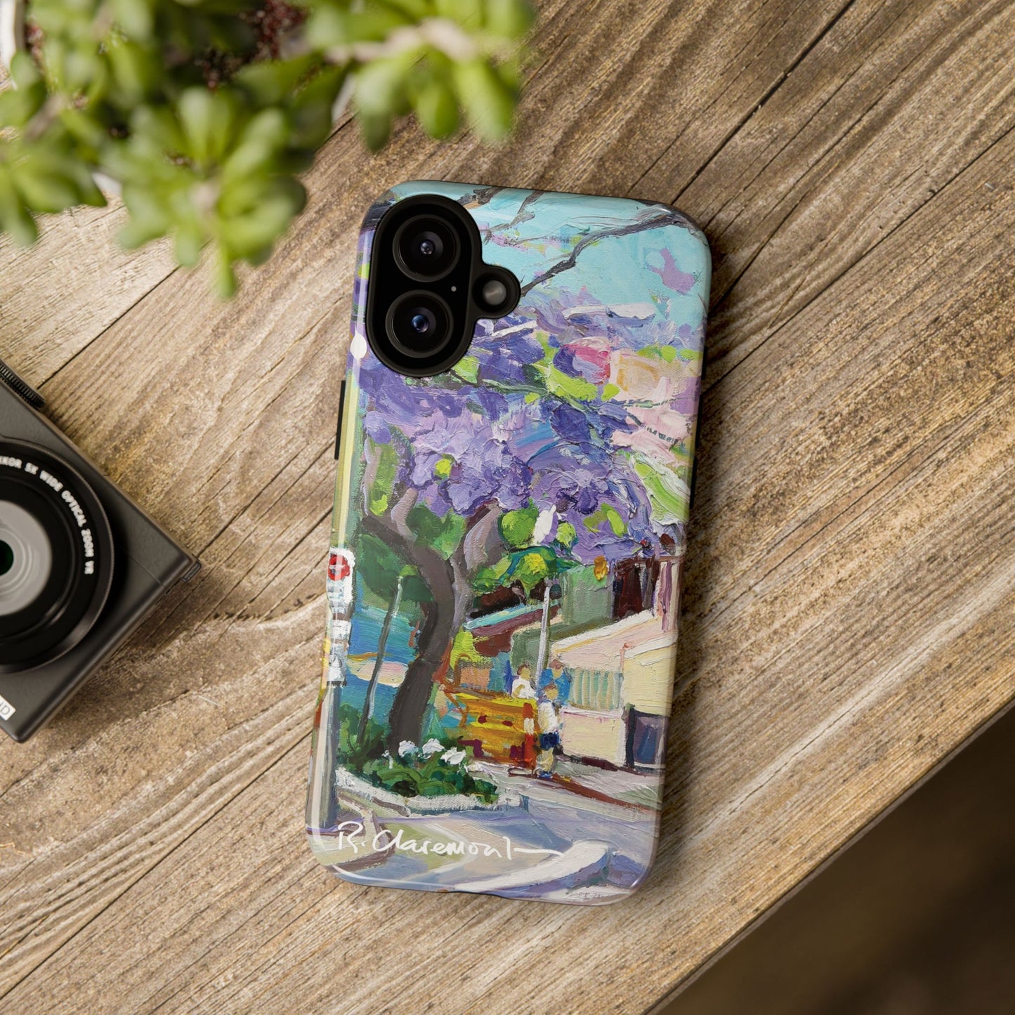 "Jacaranda" Richard Claremont Original Phone Case