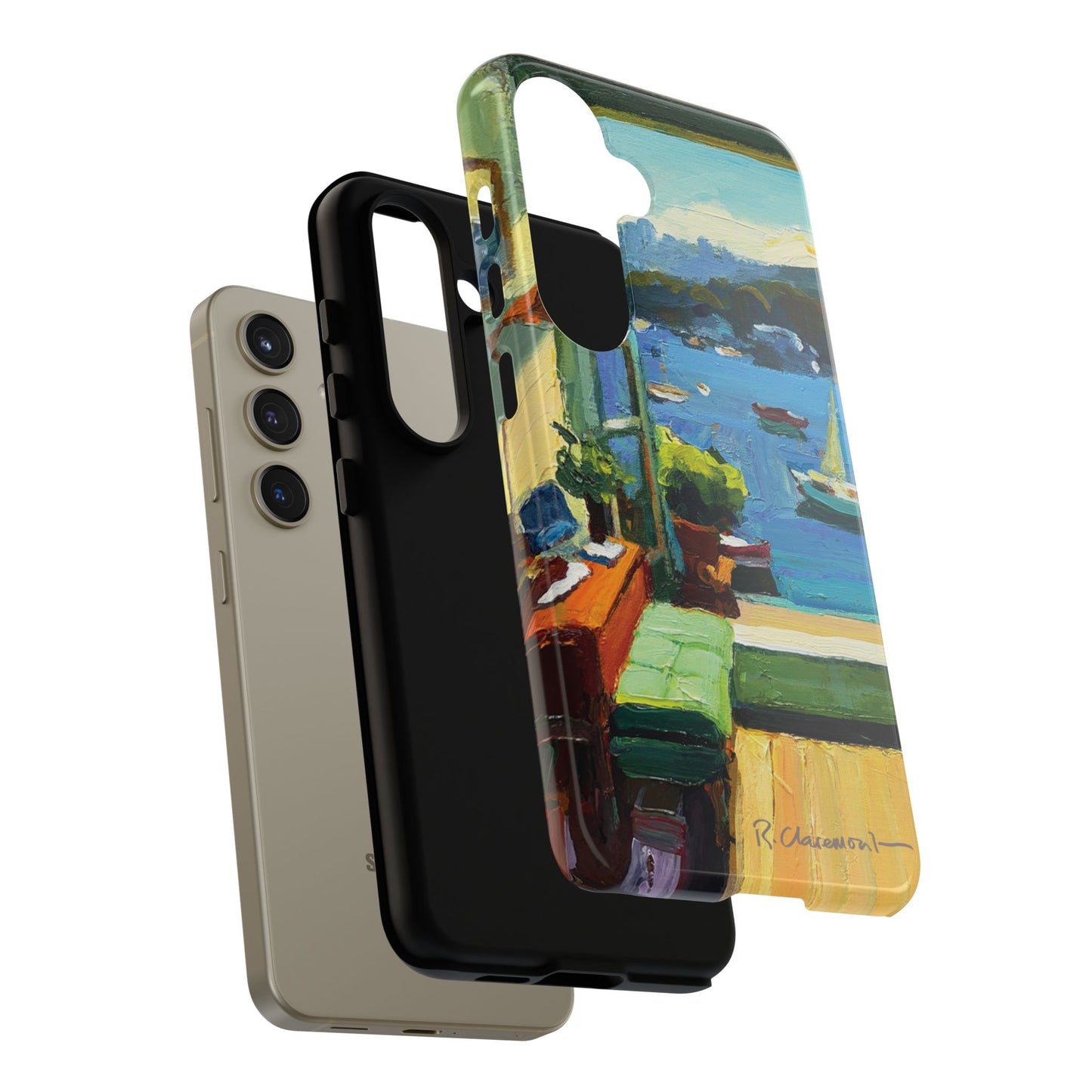 "Lavender Bay" Richard Claremont Original Phone Case