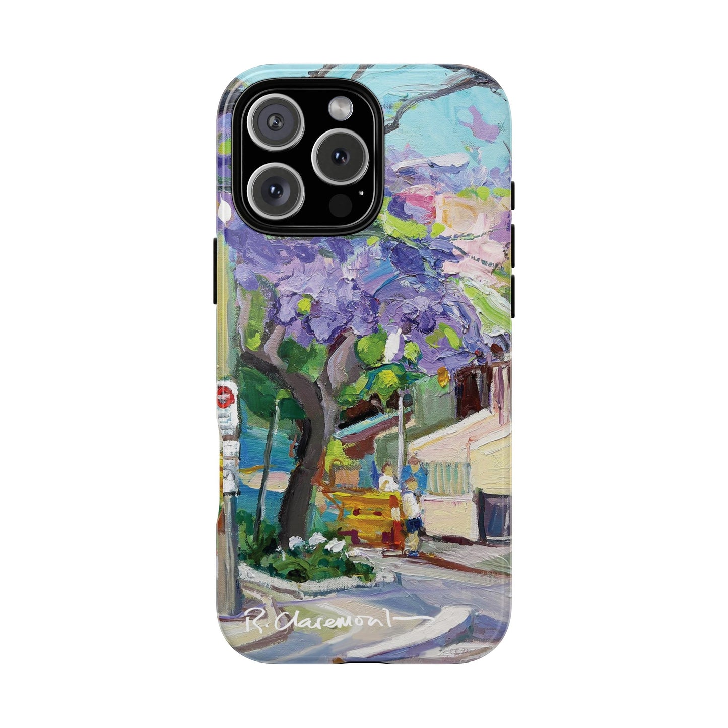 "Jacaranda" Richard Claremont Original Phone Case