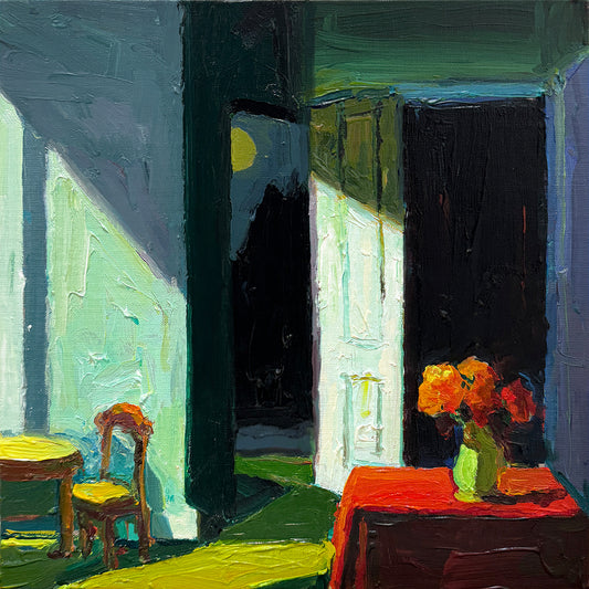 Interior With Yellow Chair